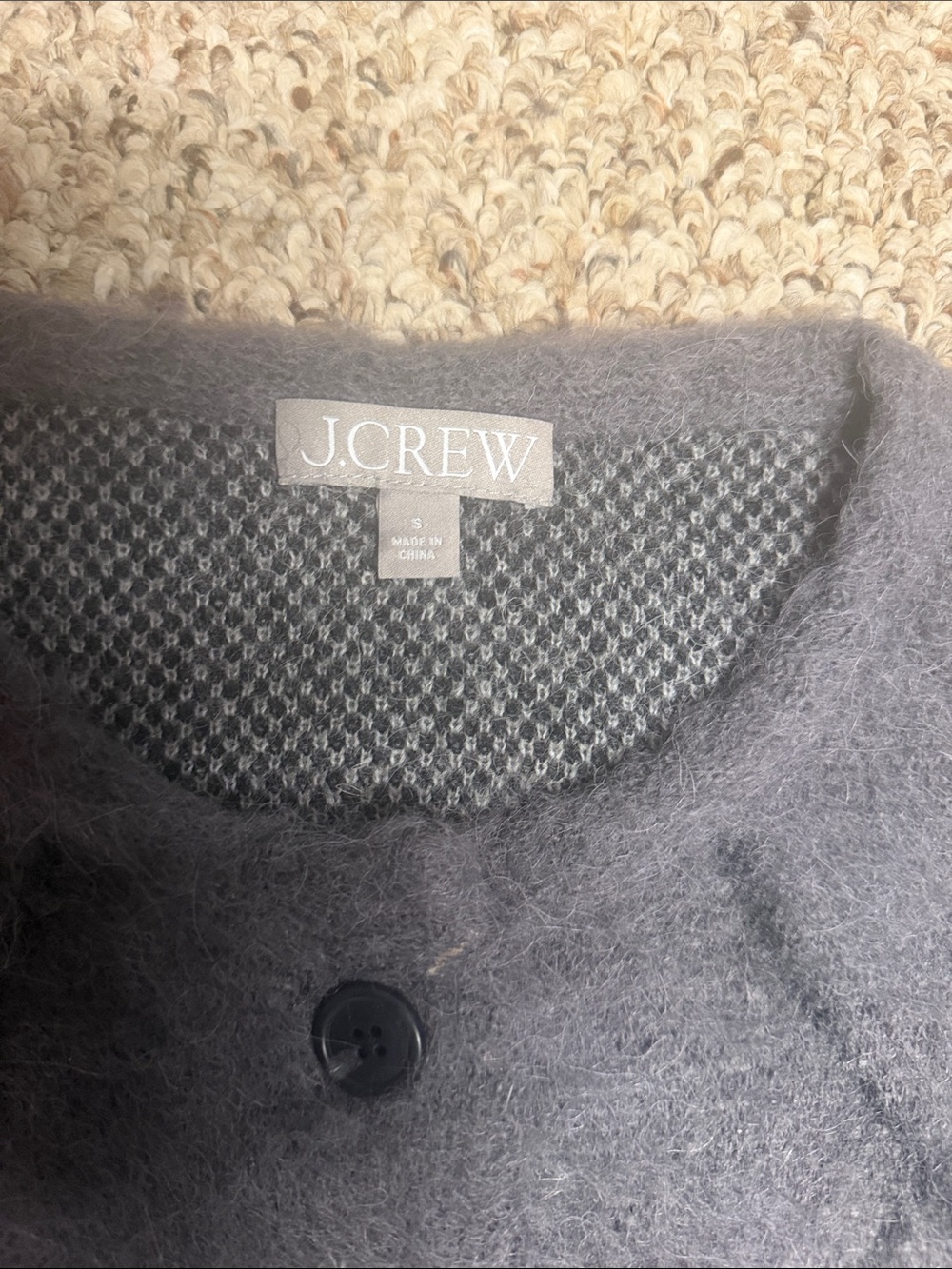 JCrew argyle sweater nwot size small - Picture 2 of 5